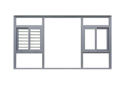 100断桥铝推拉窗