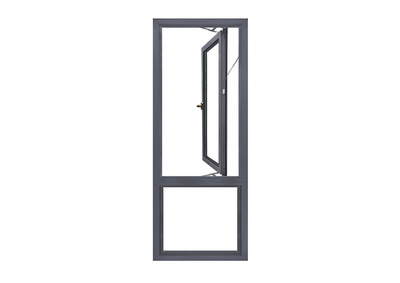 85断桥铝平开窗